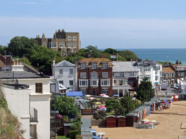 Bleak House seen from the promenade...see more